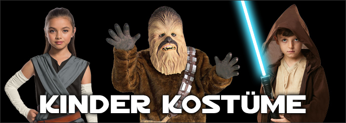 Star Wars Verkleidungskostüme für Kinder erhältlich bei www.Jedi-Robe.de - Der Star Wars Laden